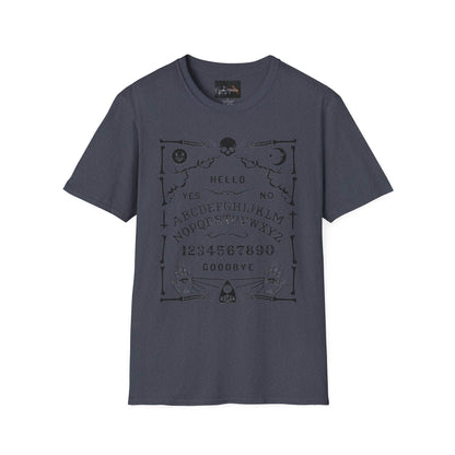Mystical Ouija Board Unisex T-Shirt - Perfect for Halloween, Gift, Casual Wear, Spirituality, Ghost Lovers - IntuitiveEncBoutique