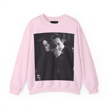 Couple Gothic Unisex Sweatshirt - Gomes & Morticia Design - IntuitiveEncBoutique