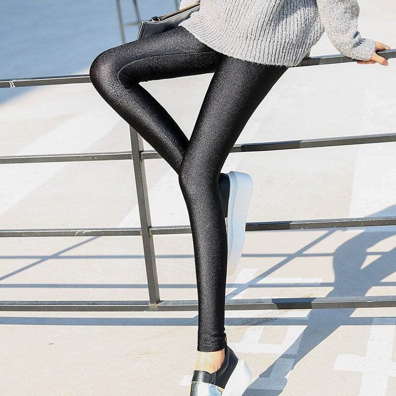 Autumn Winter Women's Leggings Outside Wear - IntuitiveEncBoutique