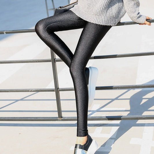 Autumn Winter Women's Leggings Outside Wear
