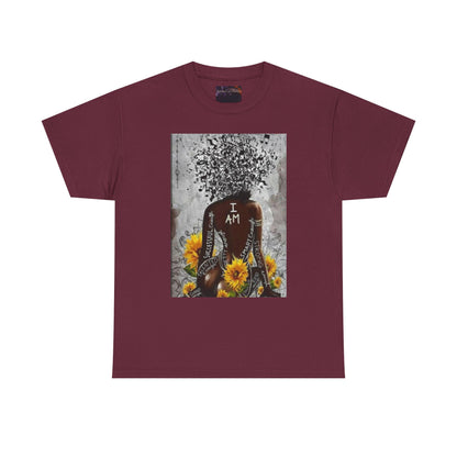 Sunflower Tee, Floral T-Shirt, Nature Lover Gift, Botanical Shirt, Garden Theme Top, Summer Fashion
