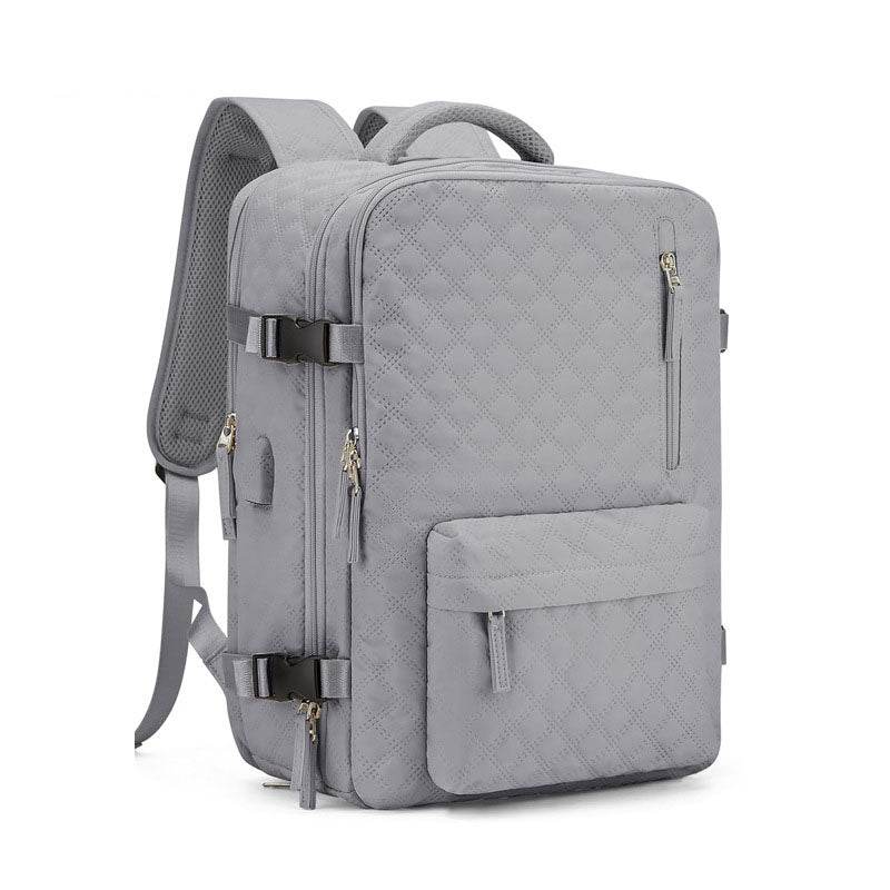 Travel backpack, women's short distance travel bag, large capacity college student computer backpack, business trip luggage bag - IntuitiveEncBoutique