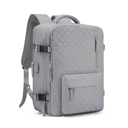 Travel backpack, women's short distance travel bag, large capacity college student computer backpack, business trip luggage bag - IntuitiveEncBoutique