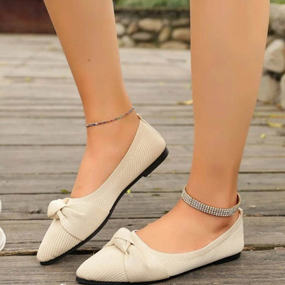 Point Toe Flats Slip-Ons - IntuitiveEncBoutique
