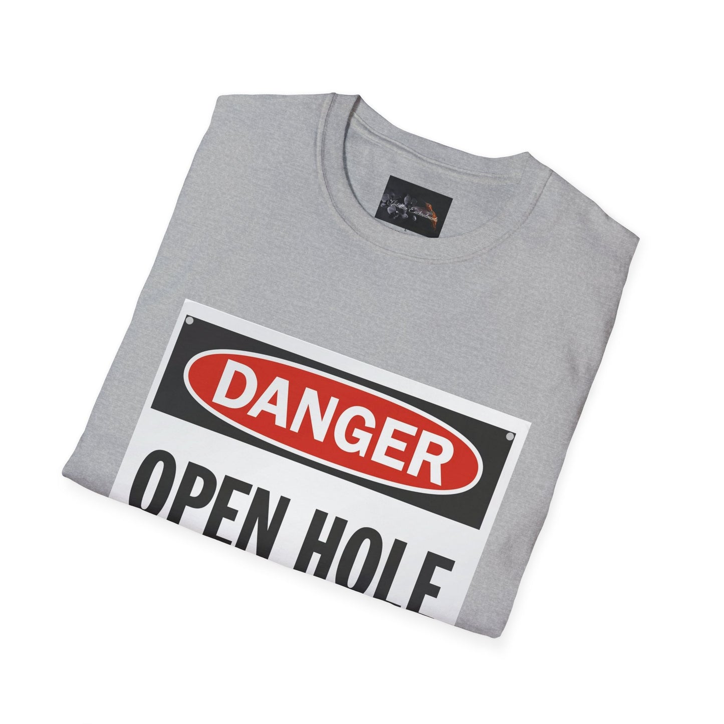 Funny Danger Open Hole T-Shirt