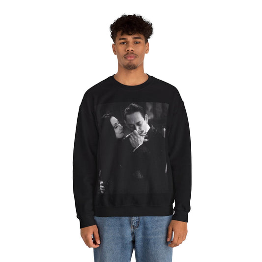 Couple Gothic Unisex Sweatshirt - Gomes & Morticia Design - IntuitiveEncBoutique