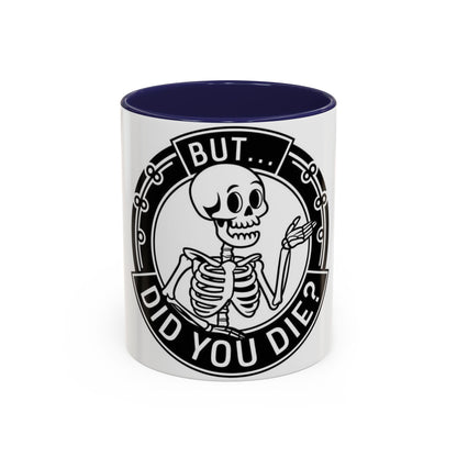 Skeleton Coffee Mug - Perfect for Halloween, Funny Gift for Friends, Gag Gift, Kitchen Decor, Humor Mug