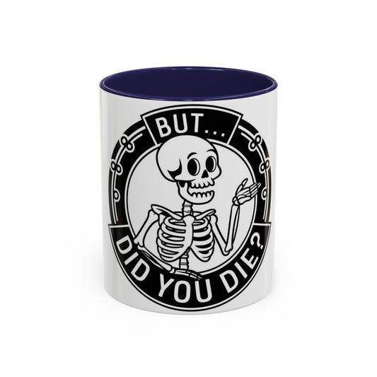 Skeleton Coffee Mug - Perfect for Halloween, Funny Gift for Friends, Gag Gift, Kitchen Decor, Humor Mug
