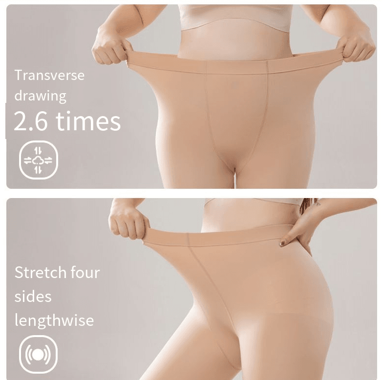 nude sensation flesh color flat waist pantyhose - IntuitiveEncBoutique