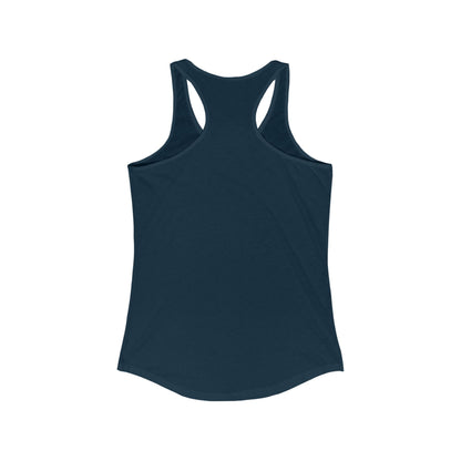 Black Mermaid Racerback Tank Top, Women's Sleeveless Shirt, Ocean Theme Clothing, Beachwear Apparel, Underwater Design Tank, Summer
