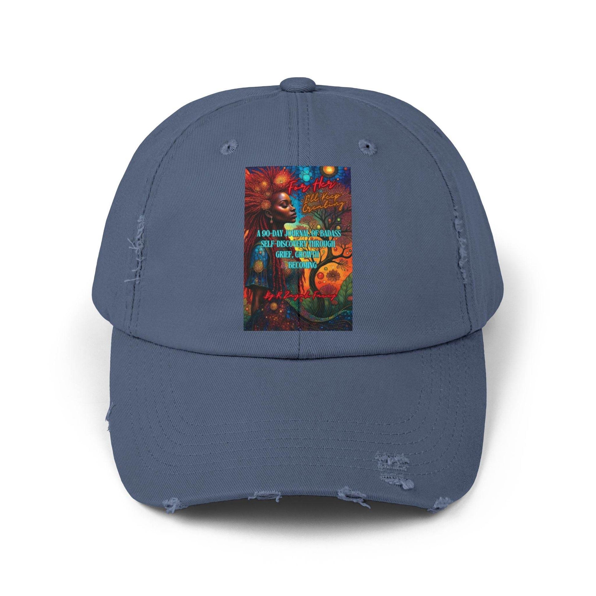 For Her I'll Keep Creating Book, Cap - IntuitiveEncBoutique