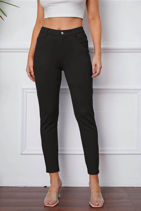 StretchyStitch Pants by Basic Bae - IntuitiveEncBoutique
