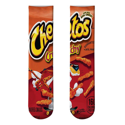 New Fashion Harajuku Kawaii Socks Man Cotton Cartoon Food Print Casual Cotton Hip Hop Unisex Happy Funny skarpety