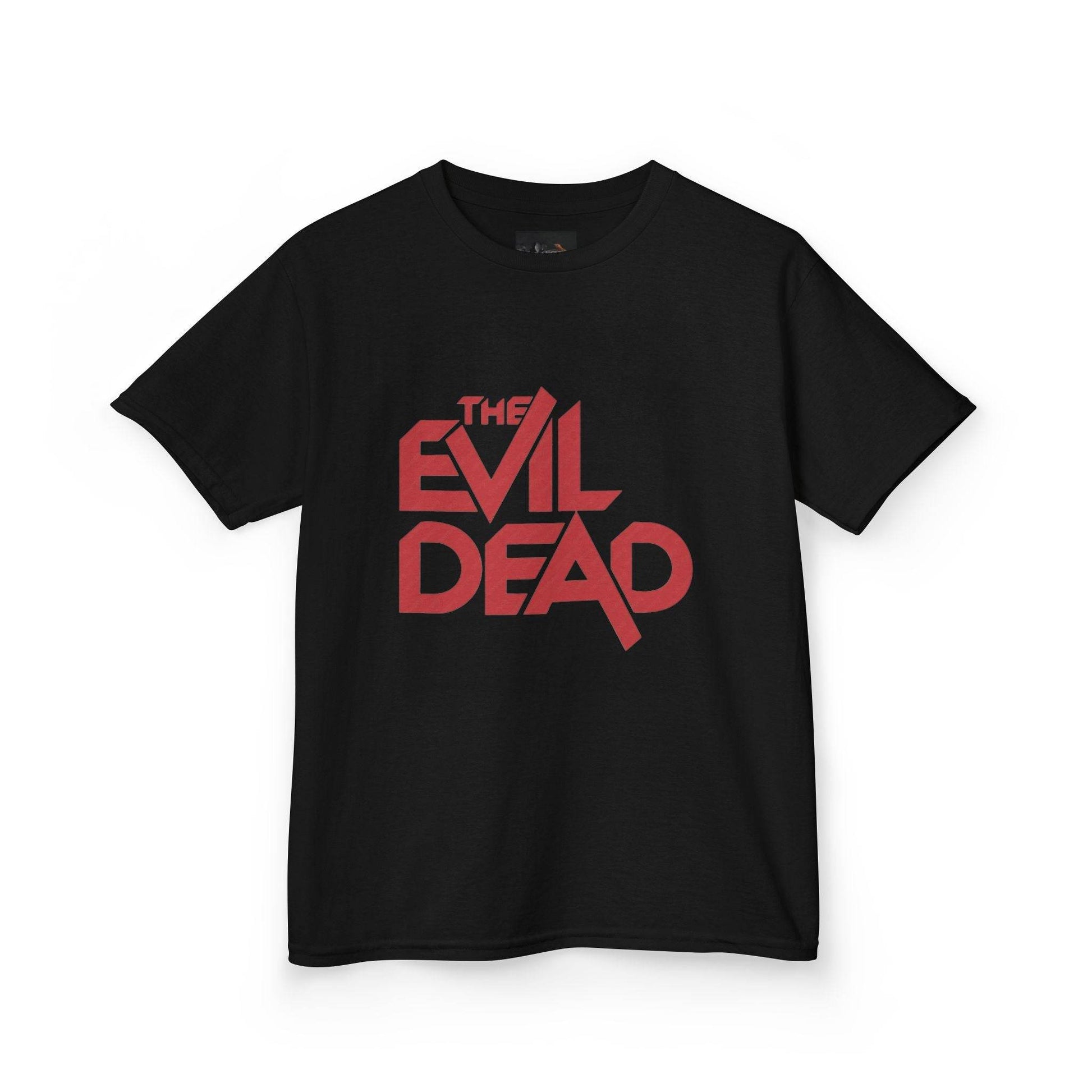 The Evil Dead Kids Tee - Horror T-Shirt, Halloween Costume, Movie Merchandise, Classic Graphic Tee, Gift for Young Fans - IntuitiveEncBoutique