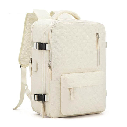 Travel backpack, women's short distance travel bag, large capacity college student computer backpack, business trip luggage bag - IntuitiveEncBoutique