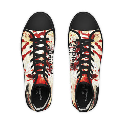 High Top Sneakers - Friday the 13th Jason Design - IntuitiveEncBoutique
