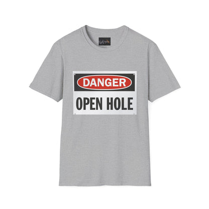 Funny Danger Open Hole T-Shirt