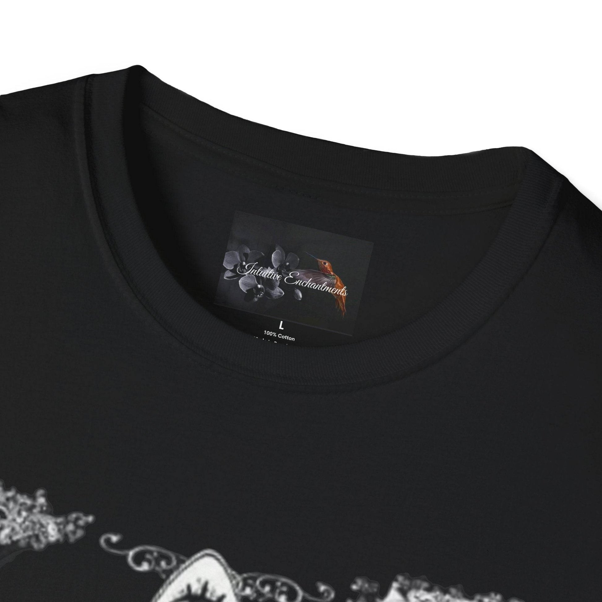 Mystical Ouija Board Unisex T-Shirt - Perfect for Halloween, Gift, Casual Wear, Spirituality, Ghost Lovers - IntuitiveEncBoutique