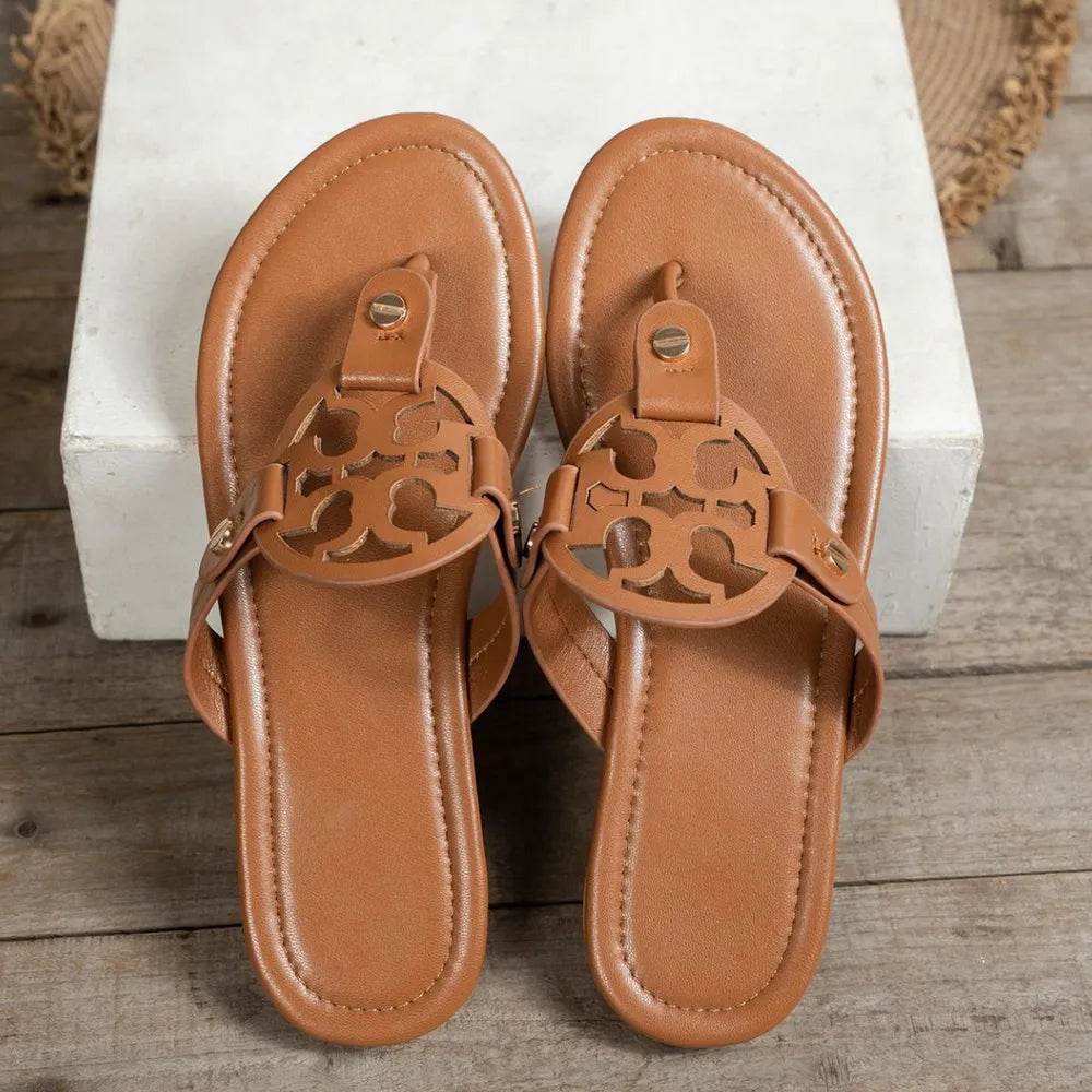 Toe Post Flats Sandals - IntuitiveEncBoutique