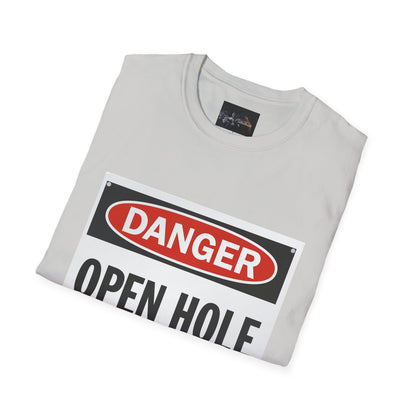 Funny Danger Open Hole T-Shirt