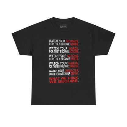 Inspirational Quote Tee, Motivational T-Shirt for Personal Growth - IntuitiveEncBoutique