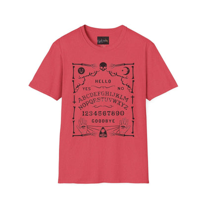 Mystical Ouija Board Unisex T-Shirt - Perfect for Halloween, Gift, Casual Wear, Spirituality, Ghost Lovers - IntuitiveEncBoutique