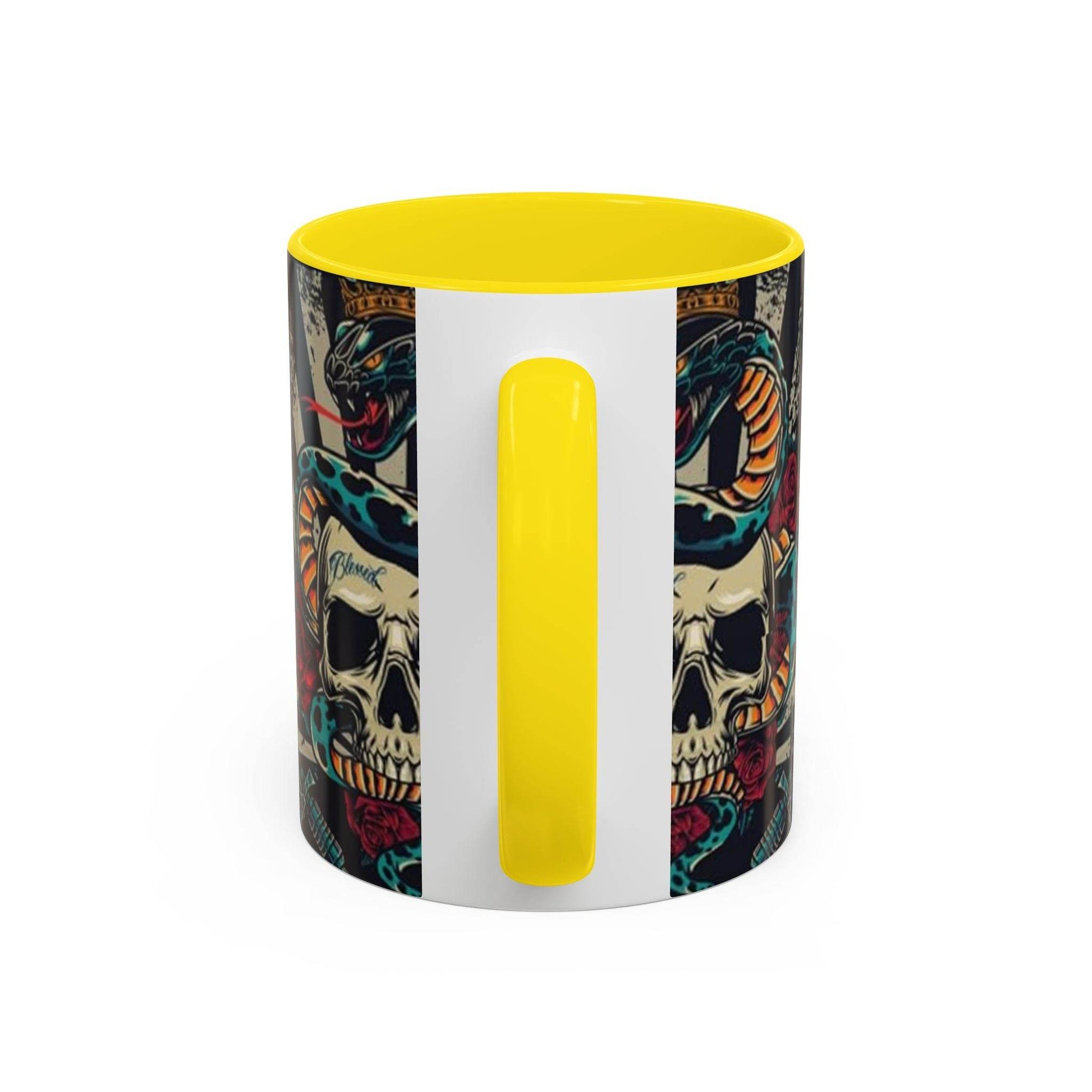 Edgy Skull & Snake Coffee Mug - IntuitiveEncBoutique