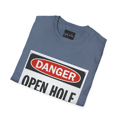 Funny Danger Open Hole T-Shirt