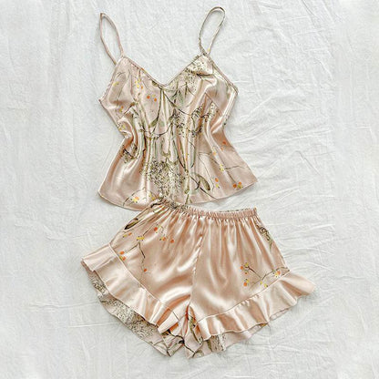 Printed pajama set - IntuitiveEncBoutique