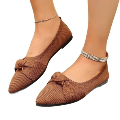 Point Toe Flats Slip-Ons - IntuitiveEncBoutique