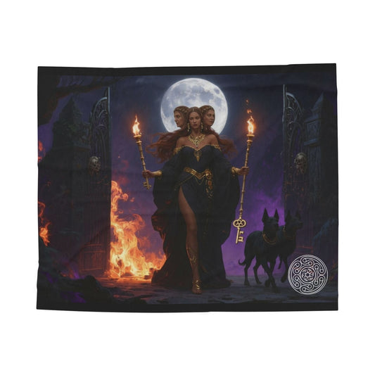 Plush Blanket - Hecate Design