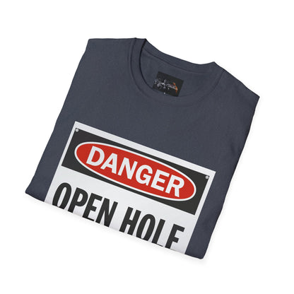 Funny Danger Open Hole T-Shirt