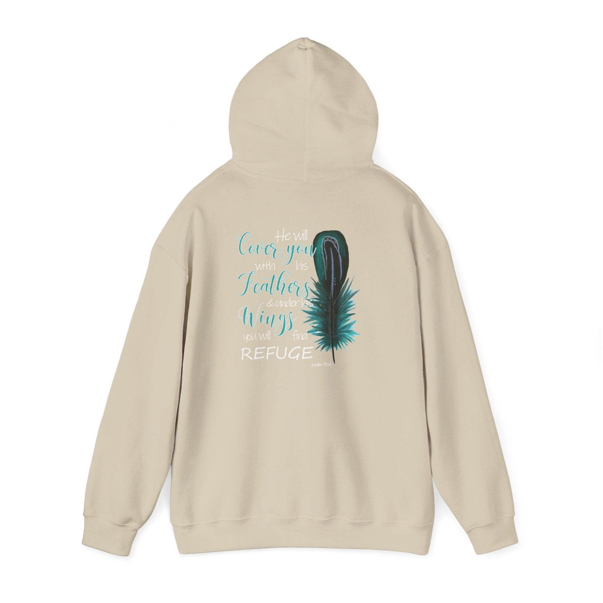 Inspirational Feather Wings Hoodie - IntuitiveEncBoutique