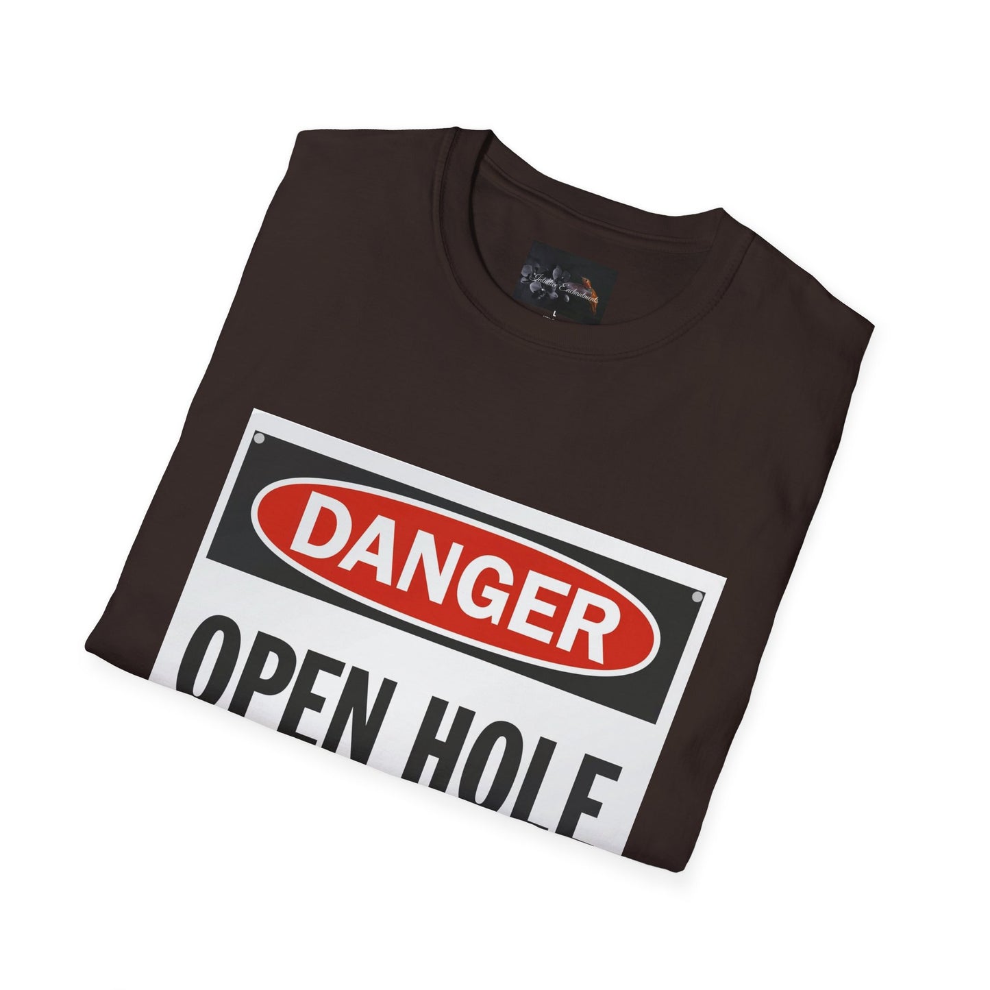 Funny Danger Open Hole T-Shirt