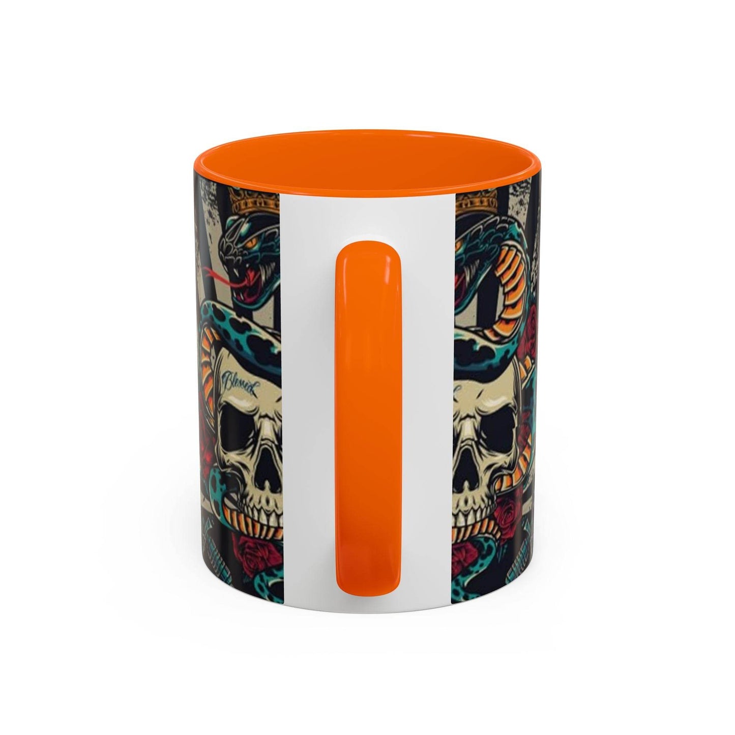 Edgy Skull & Snake Coffee Mug - IntuitiveEncBoutique