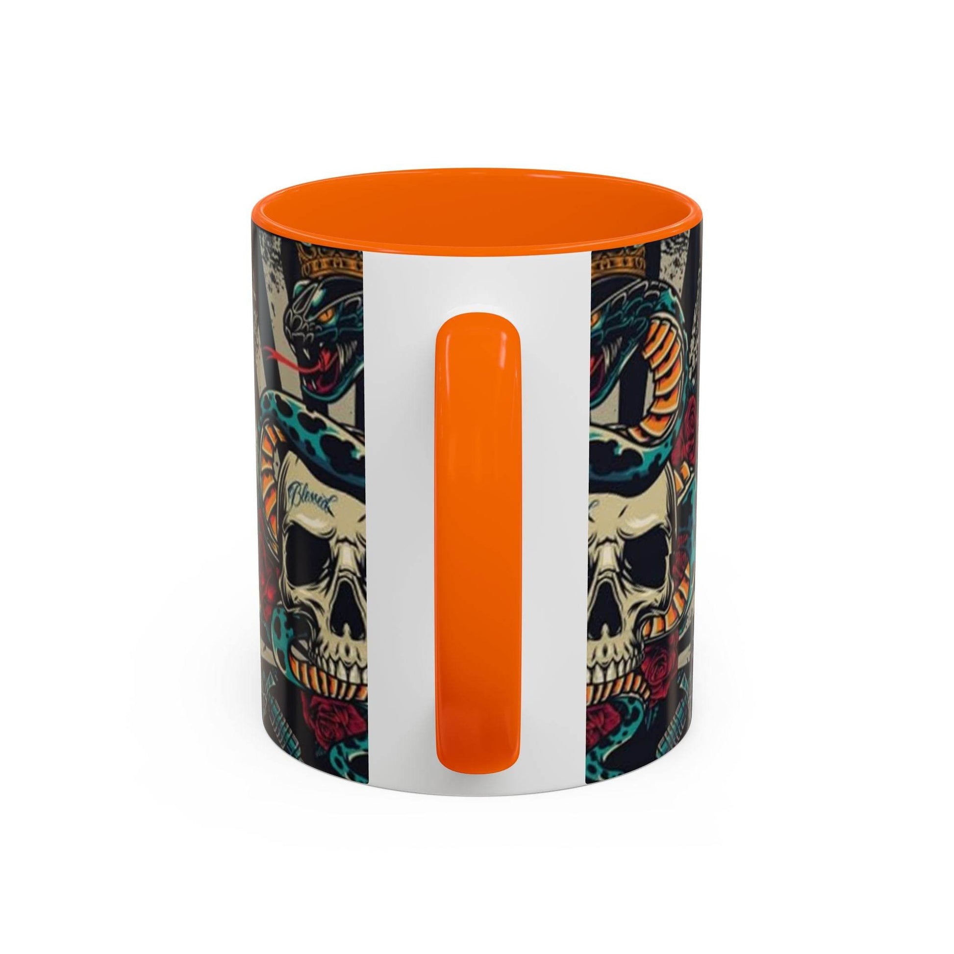 Edgy Skull & Snake Coffee Mug - IntuitiveEncBoutique