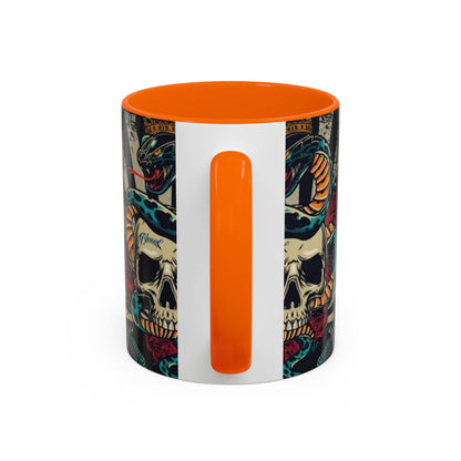 Edgy Skull & Snake Coffee Mug - IntuitiveEncBoutique