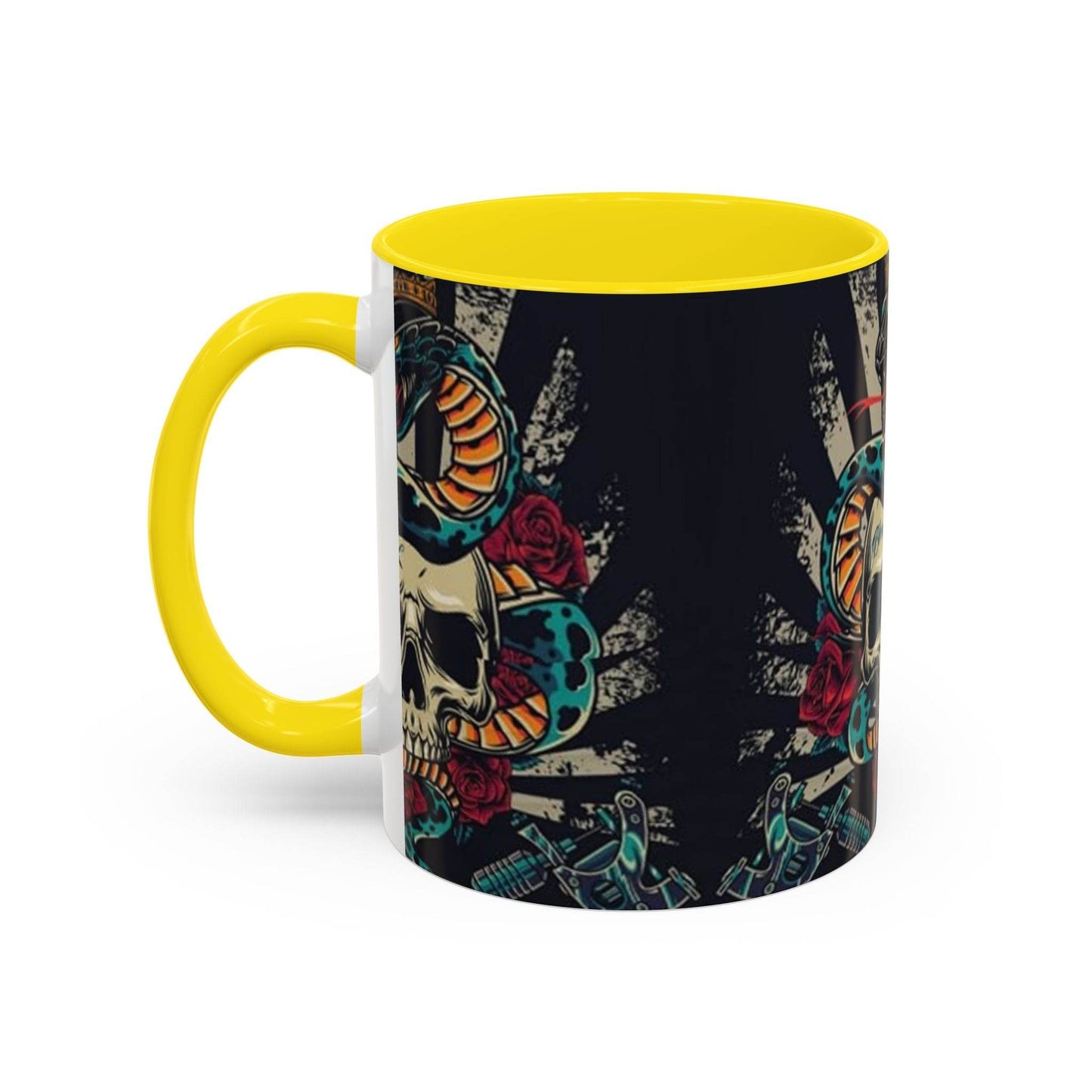 Edgy Skull & Snake Coffee Mug - IntuitiveEncBoutique