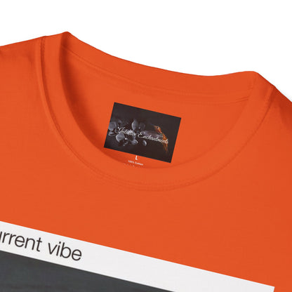 My Current Vibe T-Shirt, Funny Cat Shark Tee for Casual Outings, Unique Gift for Cat Lovers, Summer Style, Chill Vibes