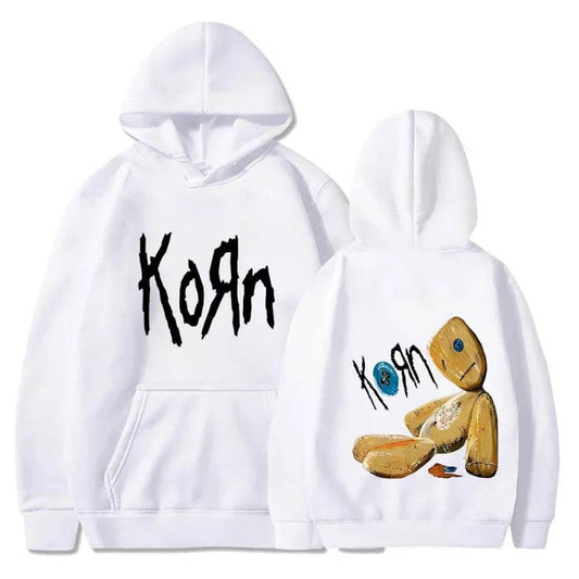 Spring and Autumn New Korn Pattern Printed Hooded Sweatshirt for Men and Women Long Sleeve Casual Outerwear Top - IntuitiveEncBoutique