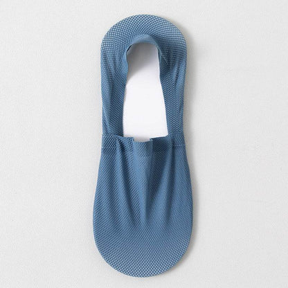 thin breathable mesh boat socks short socks shallow mouth ice silk invisible socks ﻿ - IntuitiveEncBoutique