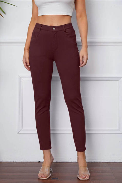 StretchyStitch Pants by Basic Bae - IntuitiveEncBoutique