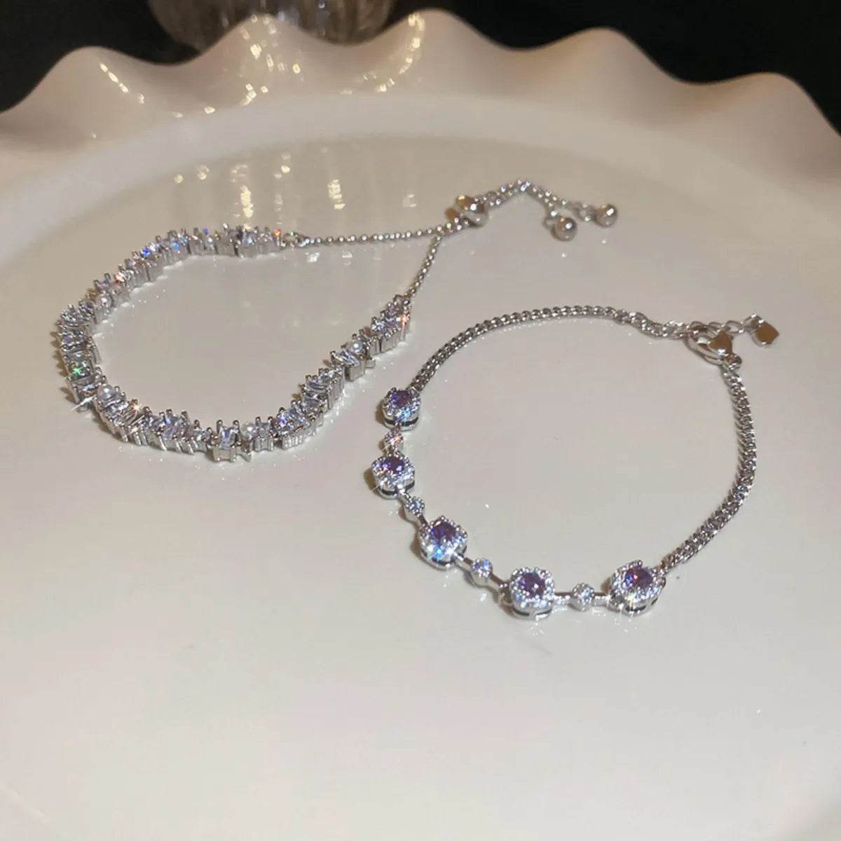 Copper Zircon Bracelet - IntuitiveEncBoutique