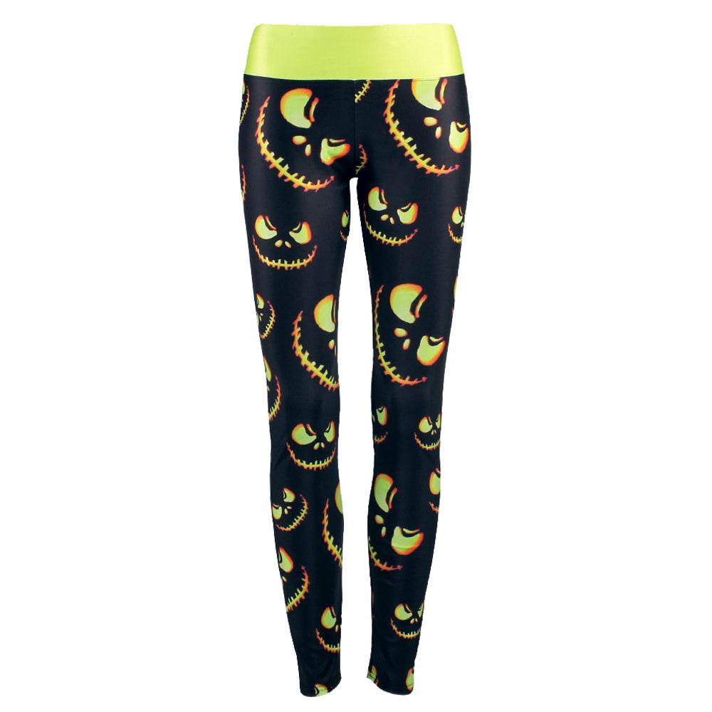 Women Leggings Harvest Halloween Sporting Leggings - IntuitiveEncBoutique