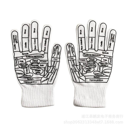 Reflexology Socks Women Foot Massage Meridian Acupoint Reflex Area Acupoint Socks And Foot Acupoint Illustration Socks for Foot - IntuitiveEncBoutique