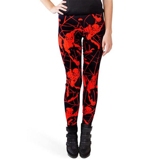 Women Leggings Digital Print Popular Spider-Man Sexy women pant