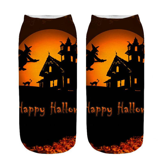 Halloween Socks 3d Printed Socks - IntuitiveEncBoutique