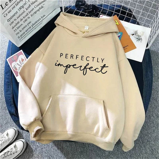 Spring New Letter Pattern Printed Hooded Sweatshirt Unisex Long Sleeve Casual Jacket Trendy Top Versatile - IntuitiveEncBoutique