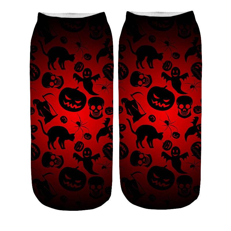 Halloween Socks 3d Printed Socks - IntuitiveEncBoutique
