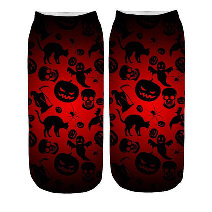 Halloween Socks 3d Printed Socks - IntuitiveEncBoutique